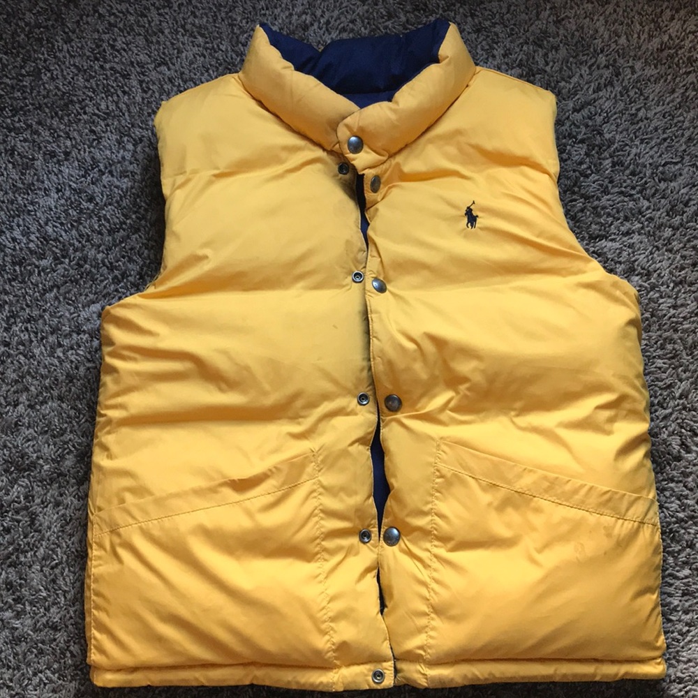 REVERSIBLE Boys  Polo Ralph Lauren vest bomber